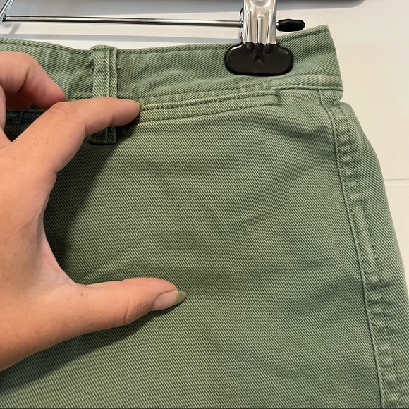 GAP | Green Denim Cutoff Shorts - Picture 6 of 14